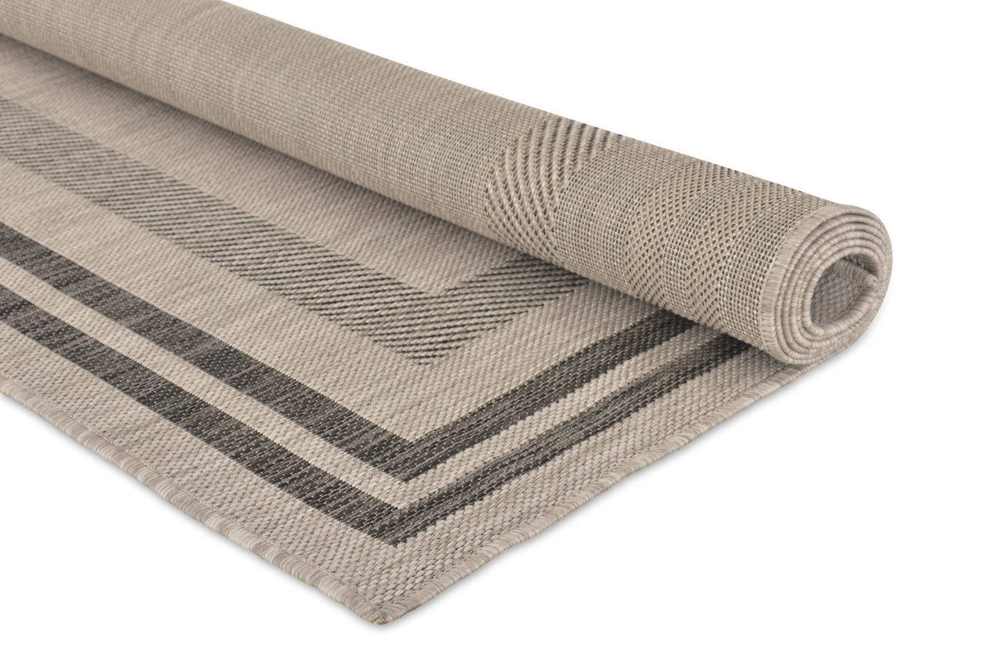 Tappeto outdoor grigio per esterni balcone terrazzo - VR1004