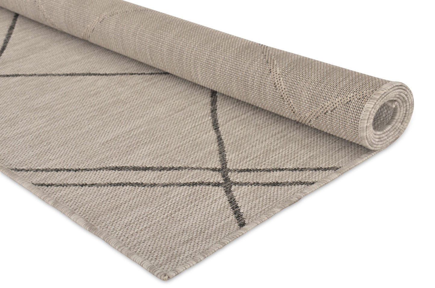 Tappeto outdoor grigio per balcone terrazzo veranda - VR1005