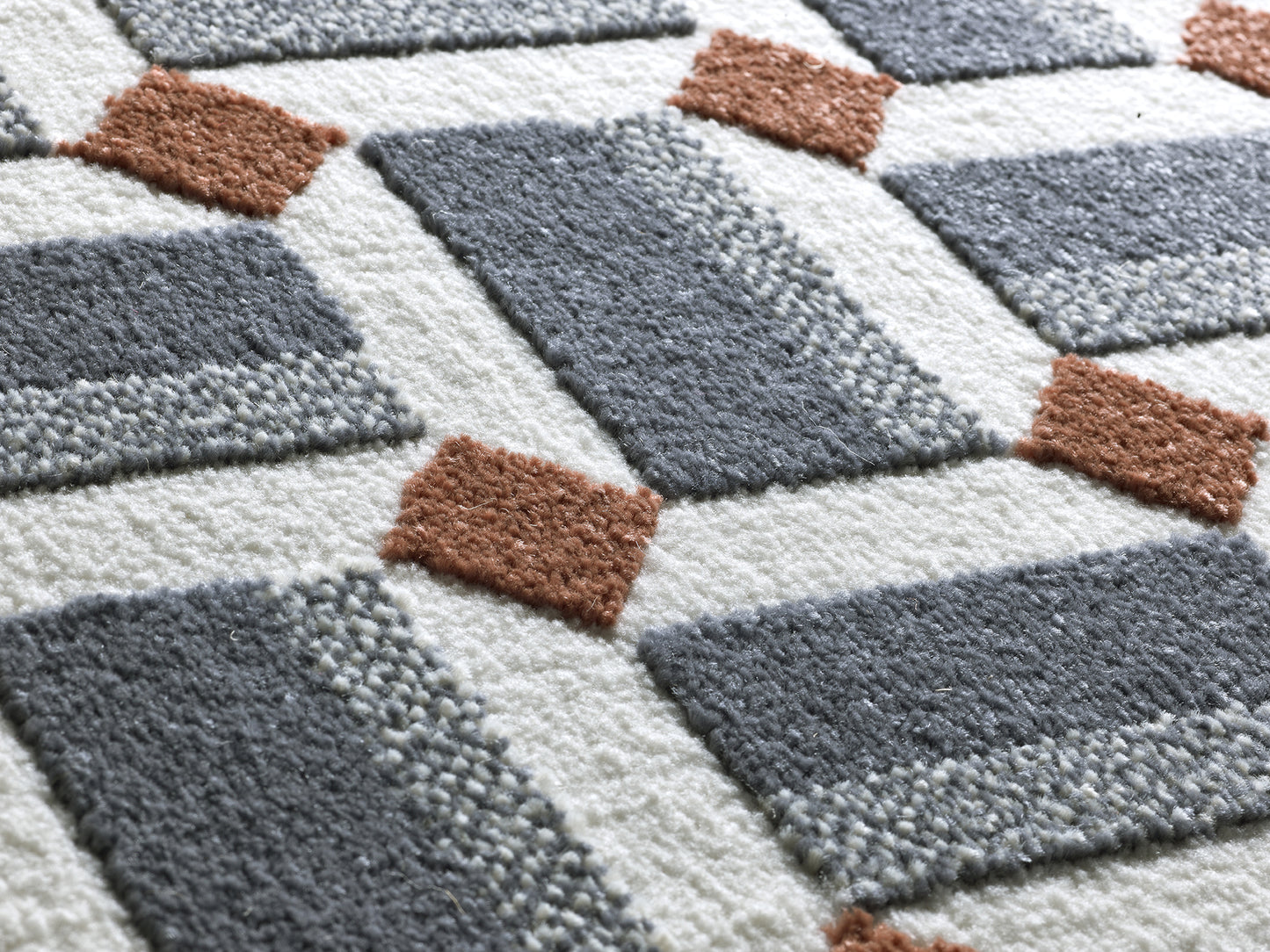 Tappeto blu moderno living salotto- UN2006