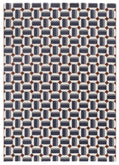 Tappeto blu moderno living salotto- UN2006