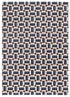Tappeto blu moderno living salotto- UN2006