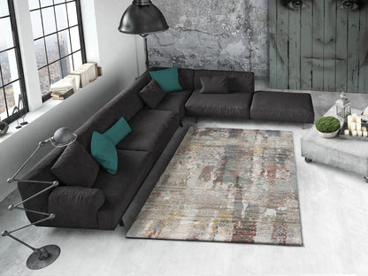 Tappeto disegno astratto moderno living salotto- UN2007