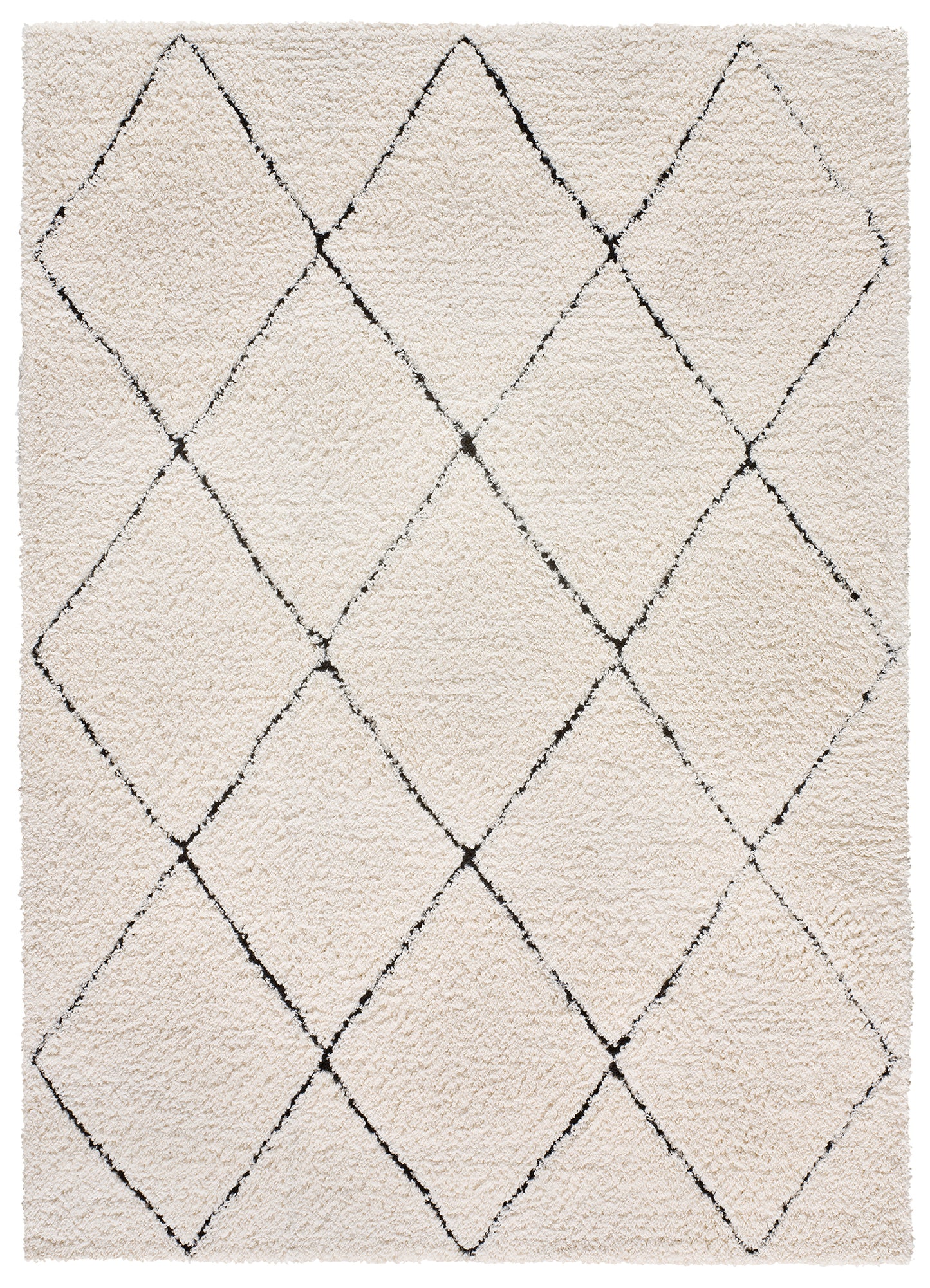 Tappeto per camera salotto stile scandinavo colore bianco - UN2015