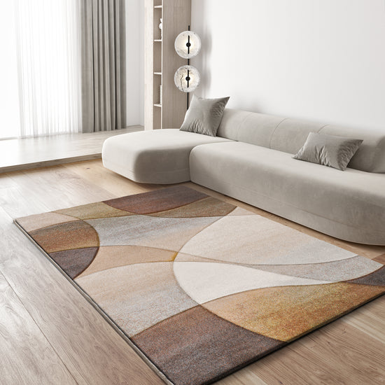 Tappeto per sala moderno disegno multicolore - UN2021