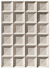 Tappeto per salone moderno beige e marrone - UN2087