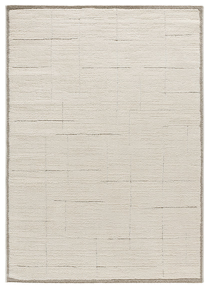 Tappeto moderno sala unicolor crema - UN2030