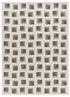 Tappeto moderno marrone crema disegno geometrico- UN2032