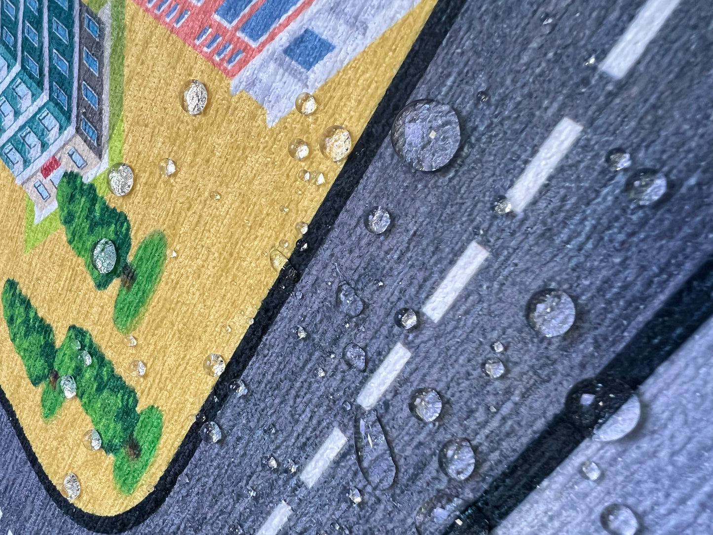 Tappeto lavabile per cameretta bambini disegno circuit multicolore- UN6017