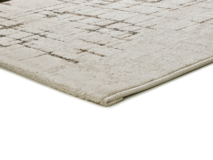 Tappeto etnico contemporaneo crema e beige - UN2084