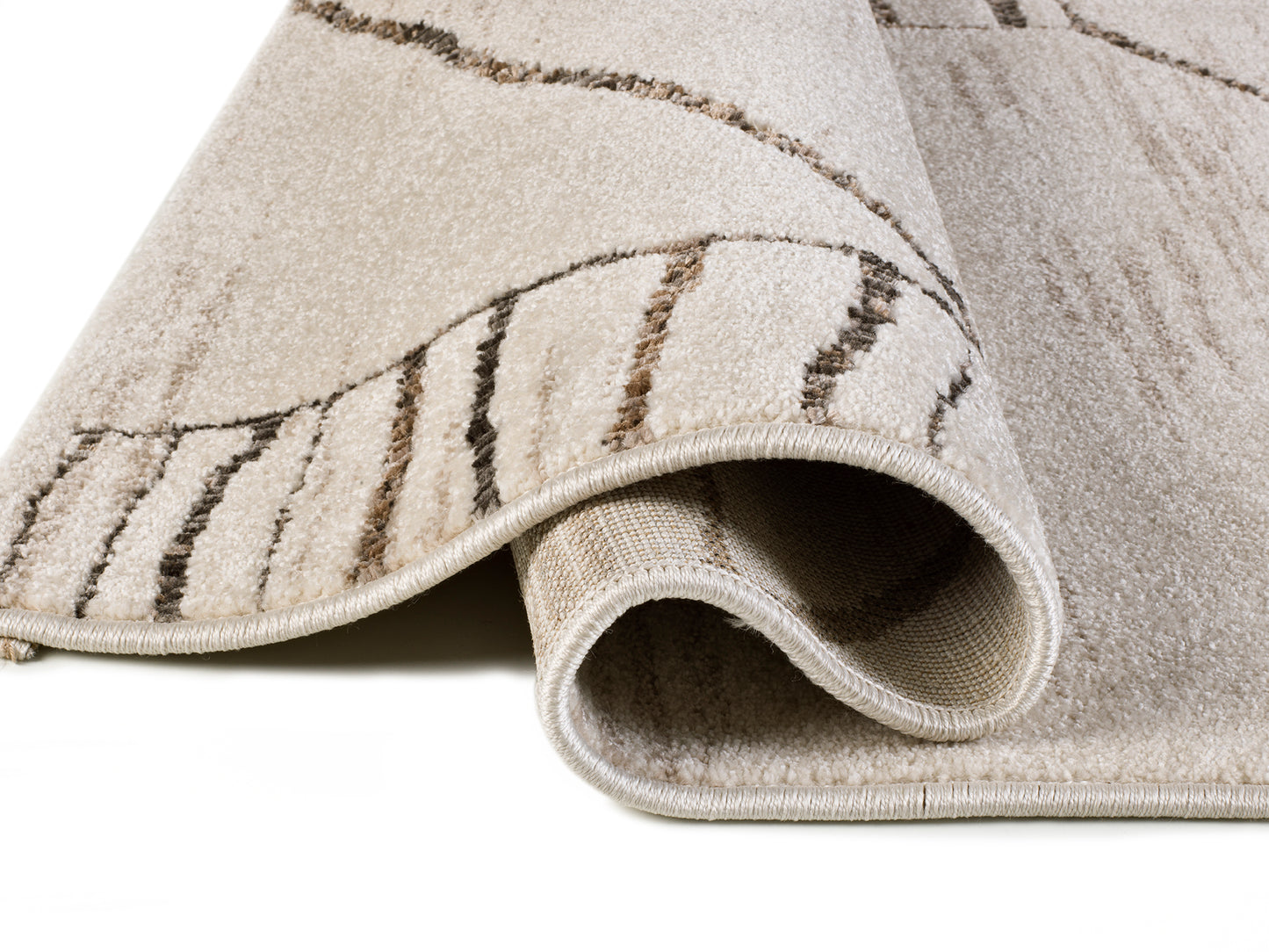 Tappeto etnico tribale marocchino crema e beige - UN2085