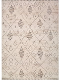 Tappeto nomade tribale moderno crema e beige - UN2086