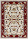 Tappeto persiano tradizionale crema rosso - UN5008
