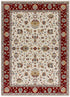 Tappeto persiano tradizionale crema rosso - UN5008
