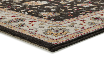 Tappeto persiano tradizionale grigio antracite - UN5009