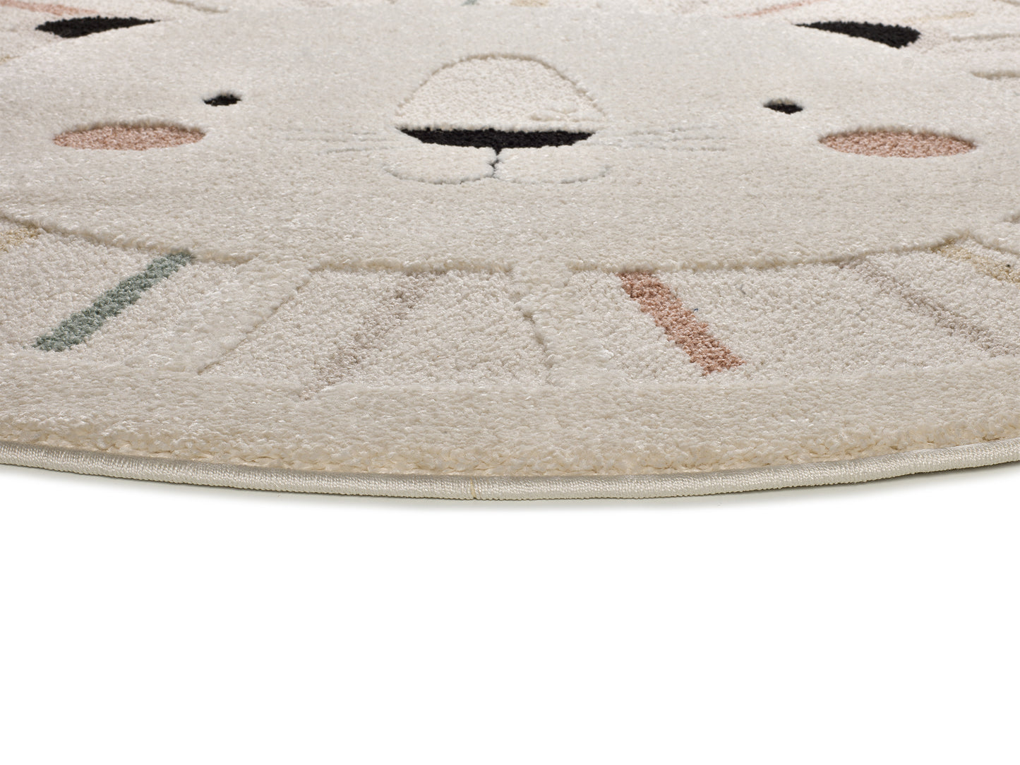 Tappeto rotondo per cameretta bambini multicolore- UN6020