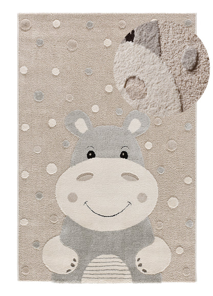 Tappeto arredo per cameretta bambini grigio - UN6021