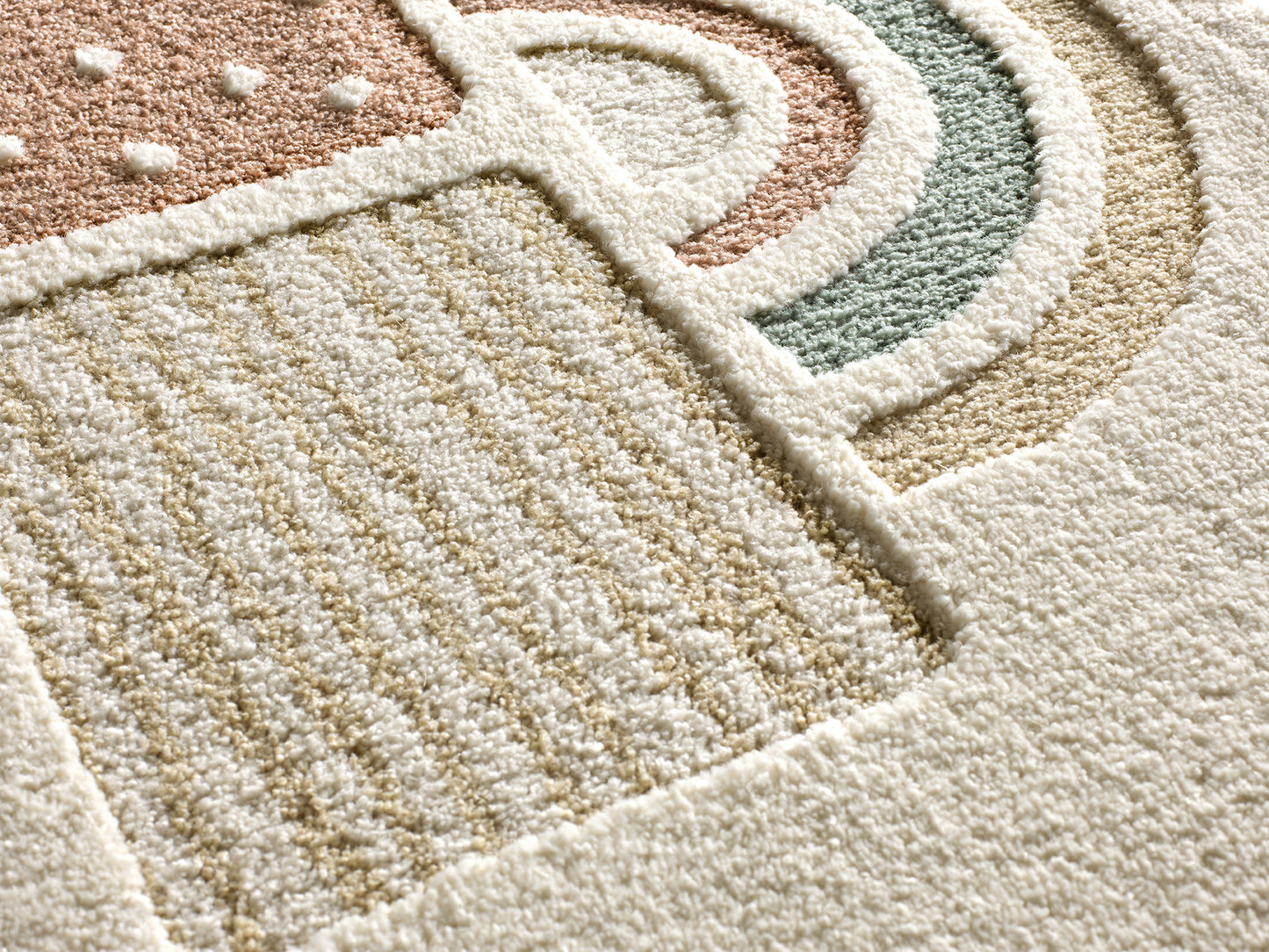 Tappeto misura cameretta bimbi colorato - UN6024
