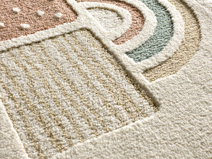 Tappeto misura cameretta bimbi colorato - UN6024
