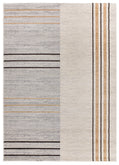 Tappeto moderno elegante forme geometriche grigio e beige - UN2083