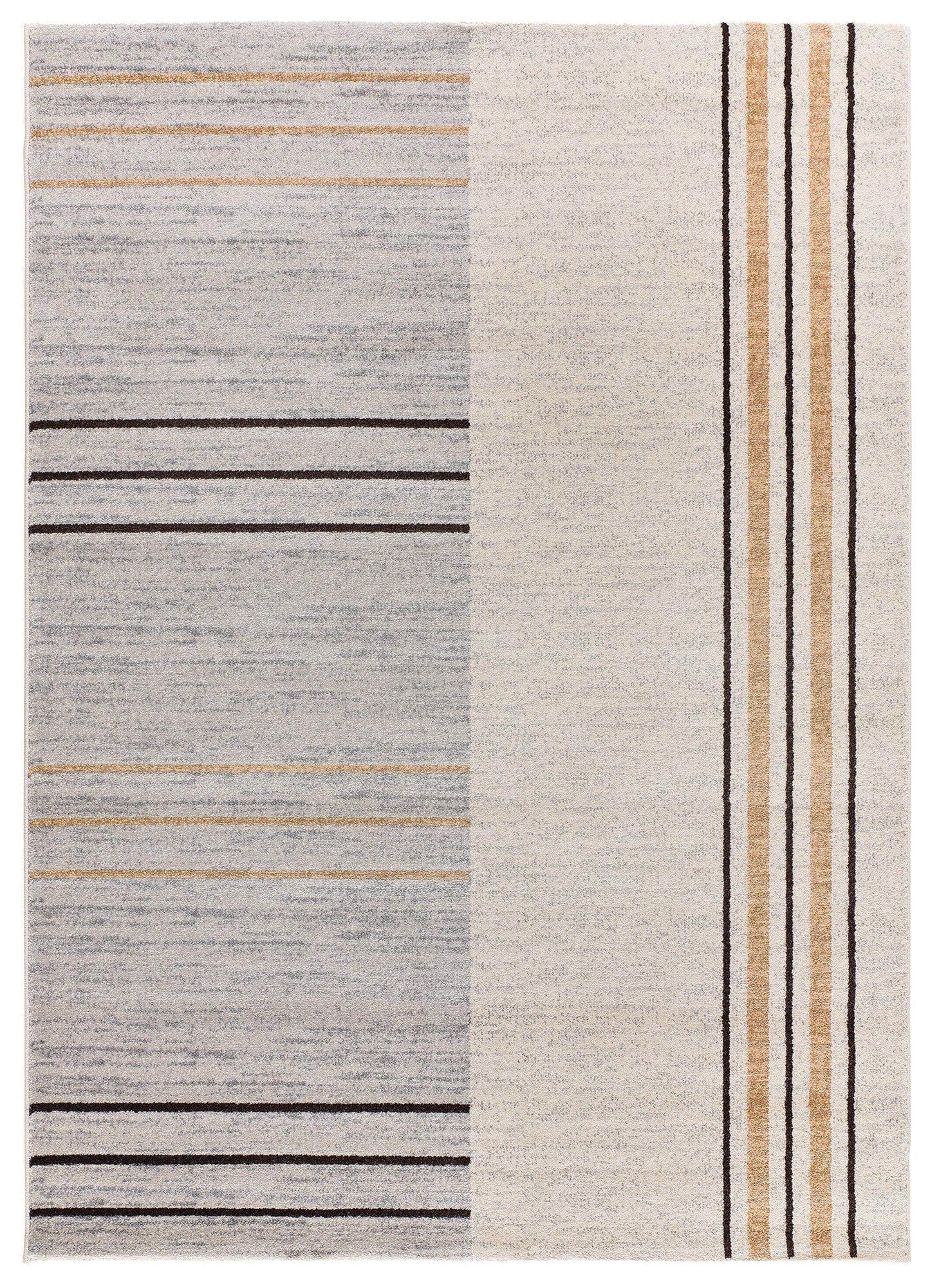 Tappeto moderno elegante forme geometriche grigio e beige - UN2083