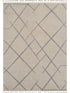 Tappeto etnico moderno color crema e grigio - VR2015
