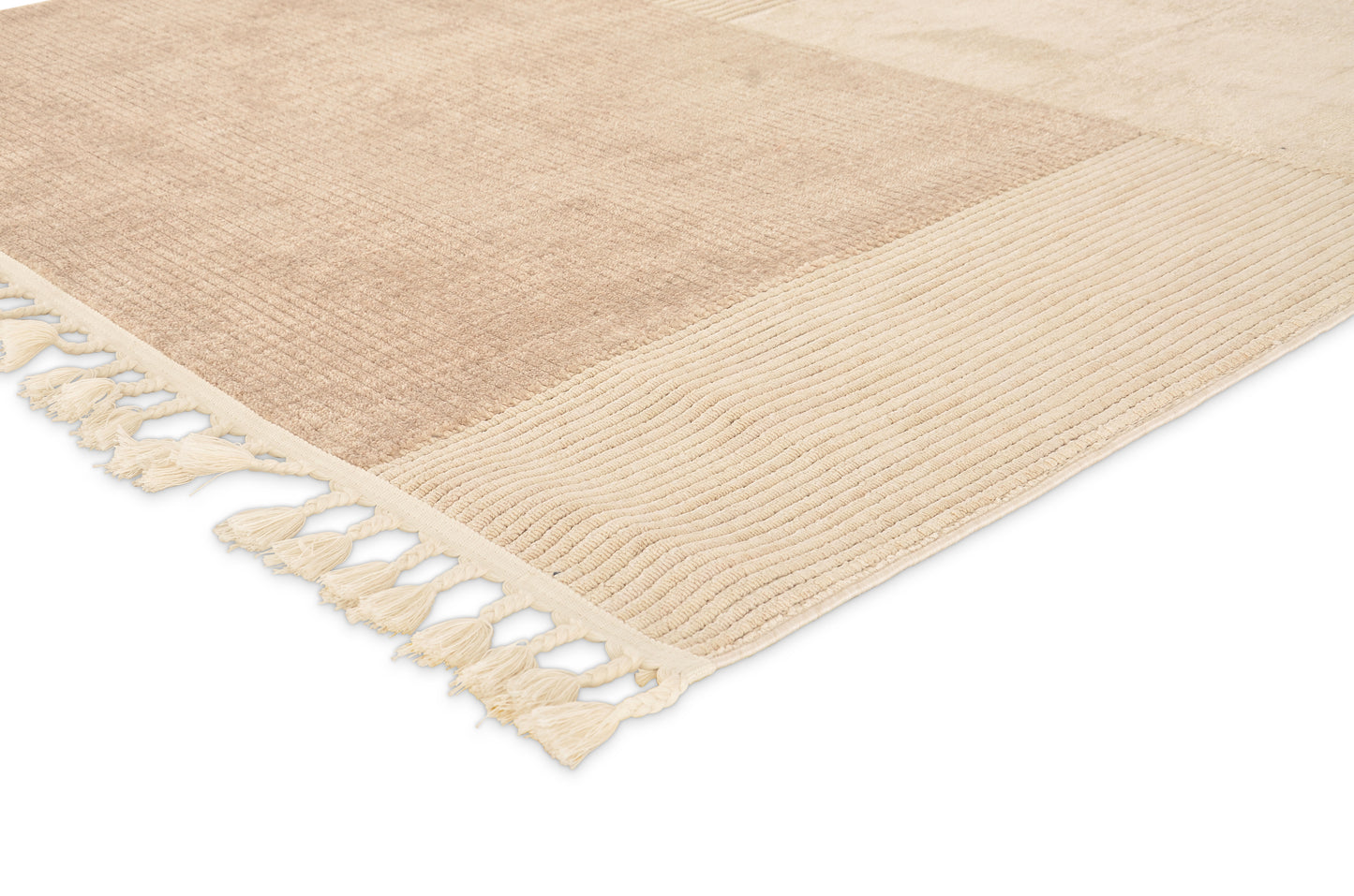 Tappeto etnico moderno color avorio oro - VR2016