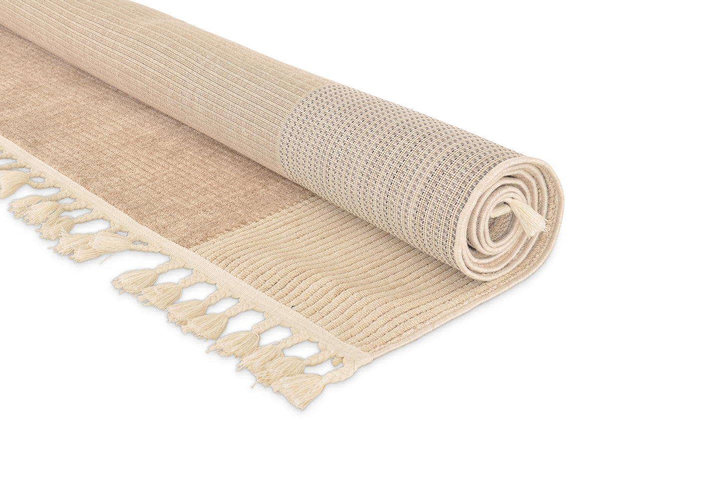 Tappeto etnico moderno color avorio oro - VR2016
