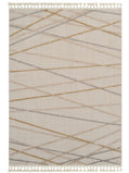 Tappeto etnico moderno color avorio crema - VR2017