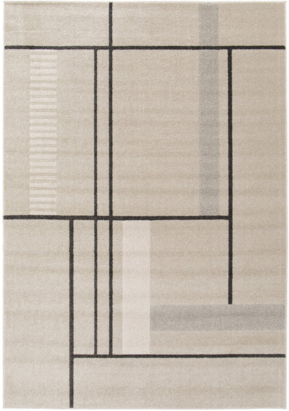 Tappeto soggiorno salotto beige - UN2036