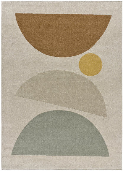 Tappeto salotto moderno fantasia multicolore - UN2039