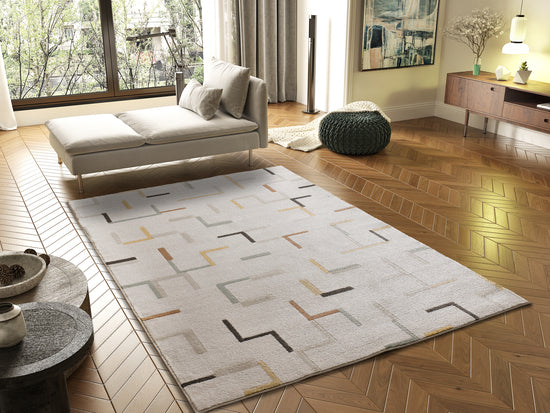 Tappeto arredo salotto colori moderni  - UN2040