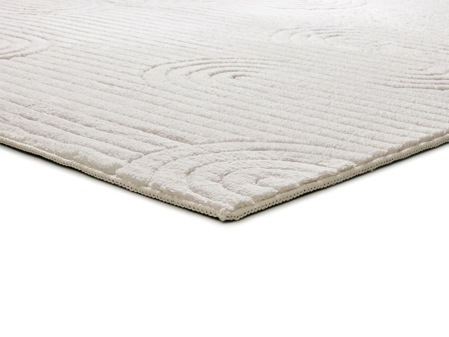 Tappeto lavabile leggero disegno moderno stile scandinavo crema- UN7003