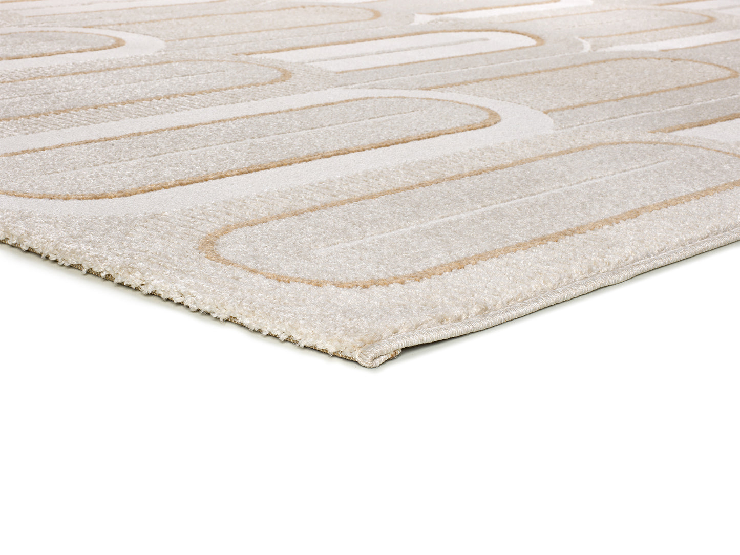 Tappeto salotto grande beige crema- UN2035