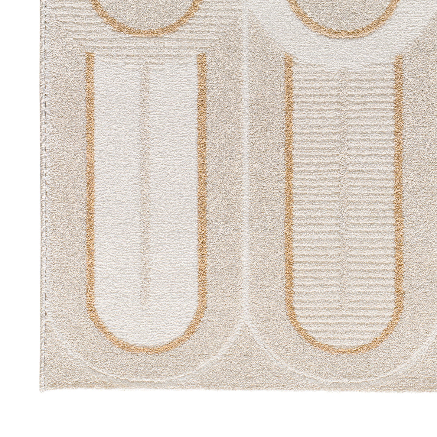 Tappeto salotto grande beige crema- UN2035