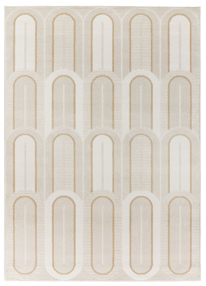 Tappeto salotto grande beige crema- UN2035