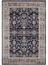 Tappeto classico stile persiano tradizionale navy blu - VR5006