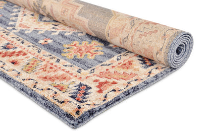 Tappeto stile persiano tradizionale blu navy - VR5004