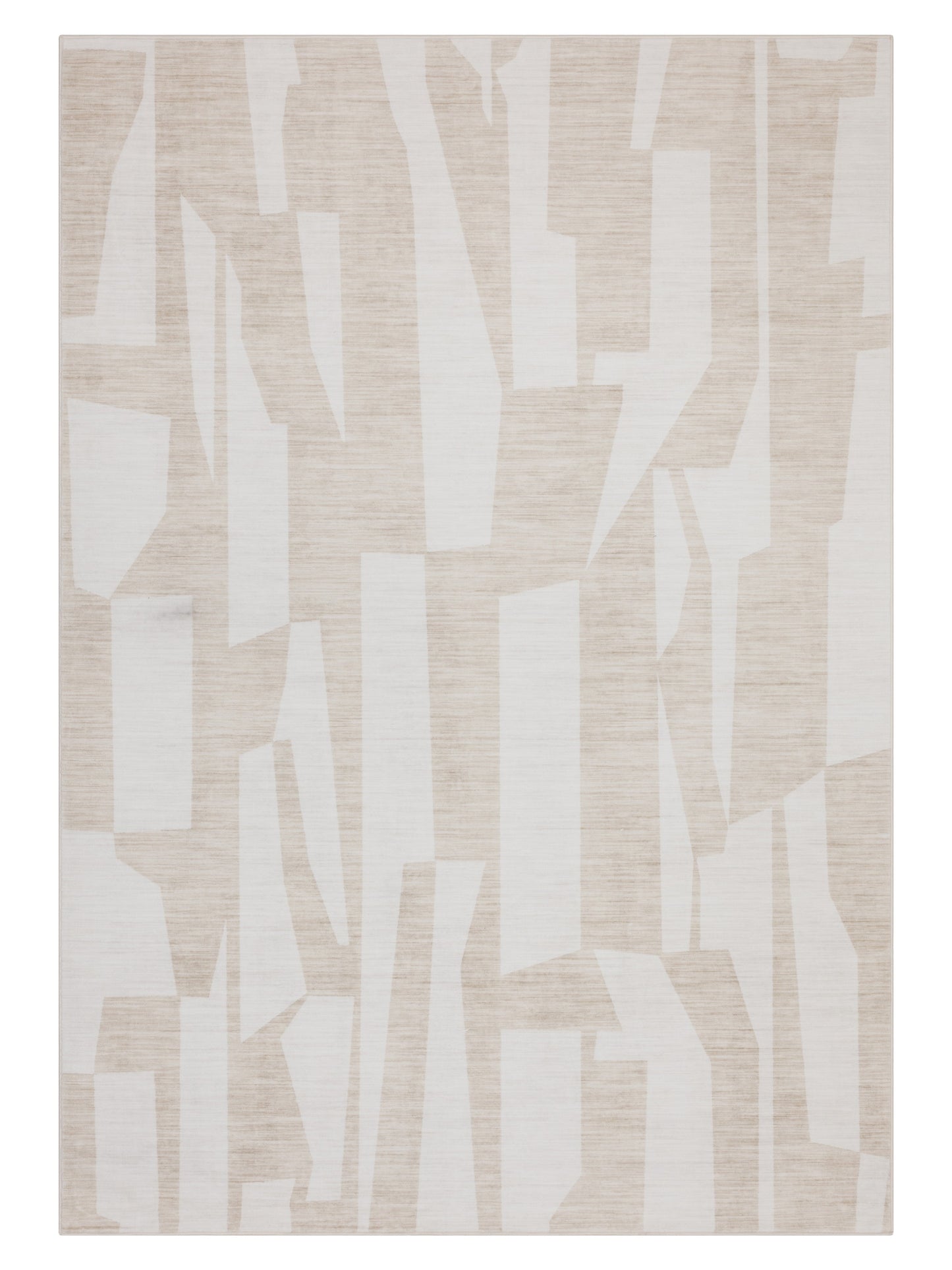 Tappeto geometrico naturale color beige - VR2022