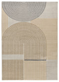 Tappeto salotto moderno tortora beige grigio- UN2033