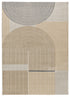 Tappeto salotto moderno tortora beige grigio- UN2033