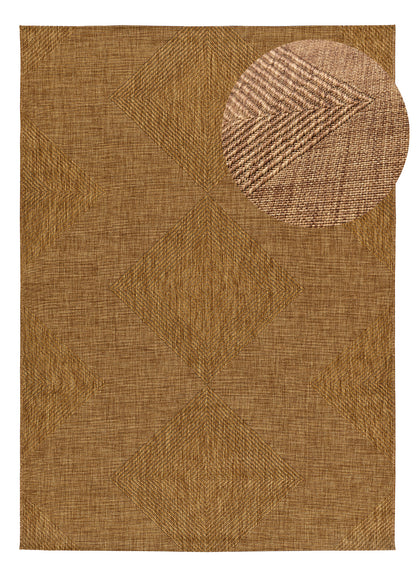 Tappeto per outdoor rustico tinte naturali - UN1013