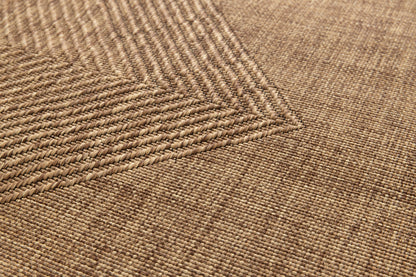 Tappeto per outdoor rustico tinte naturali - UN1013