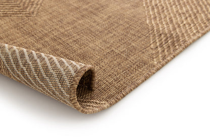Tappeto per outdoor rustico tinte naturali - UN1013
