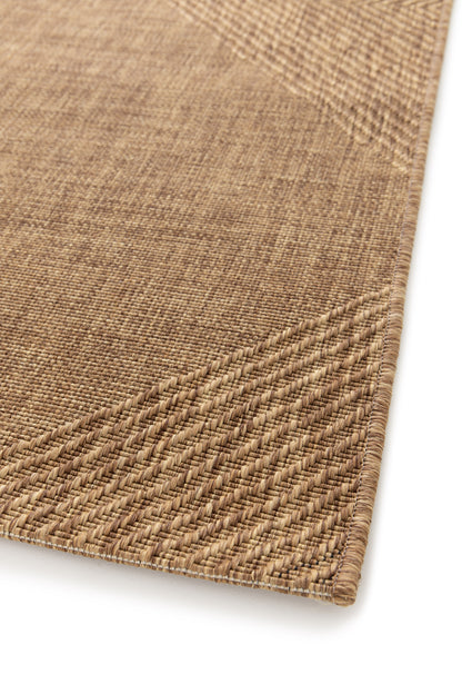 Tappeto per outdoor rustico tinte naturali - UN1013