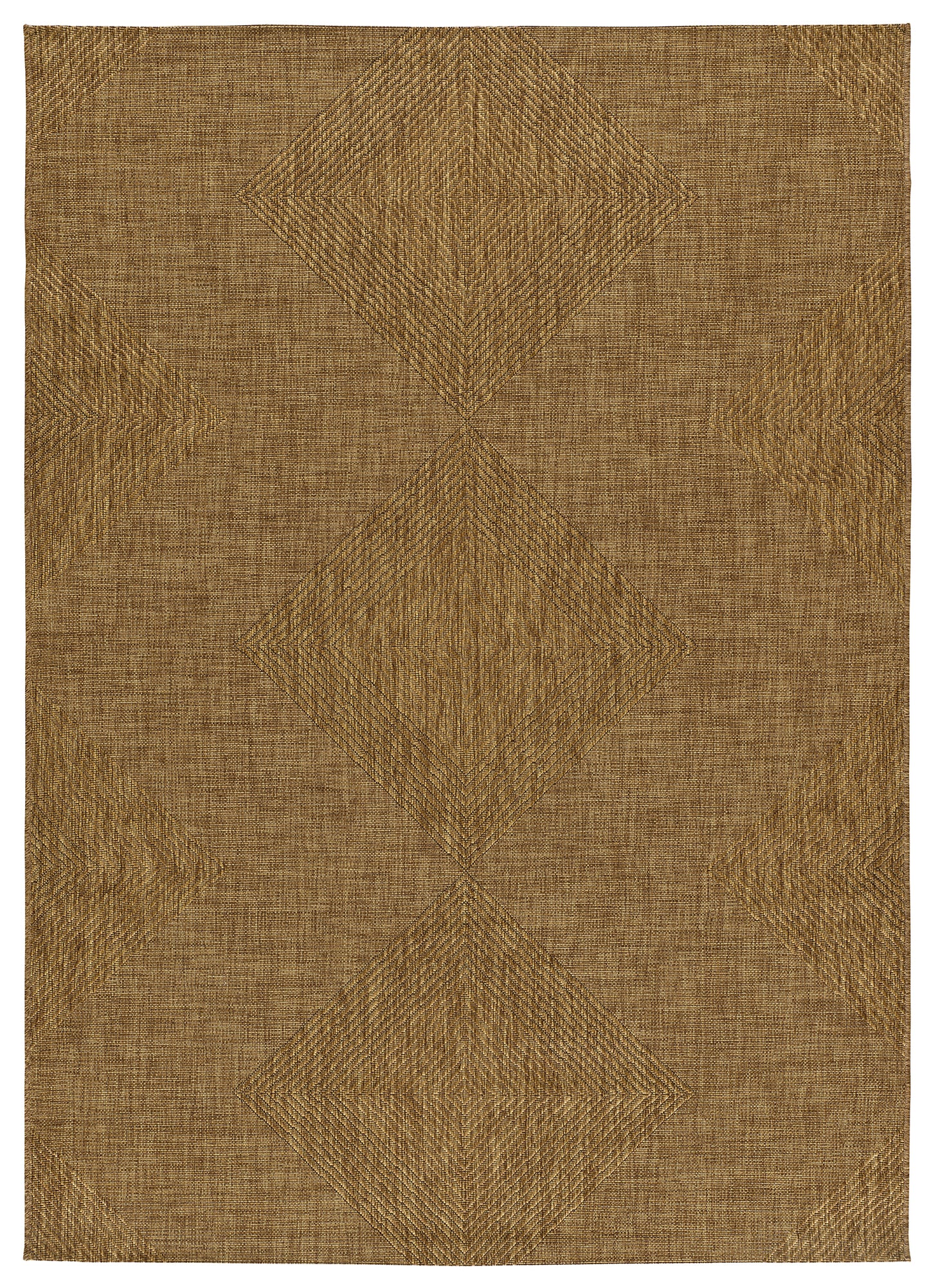 Tappeto per outdoor rustico tinte naturali - UN1013