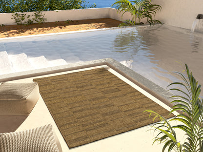 Tappeto terrazzo geometrico tinte naturali - UN1014