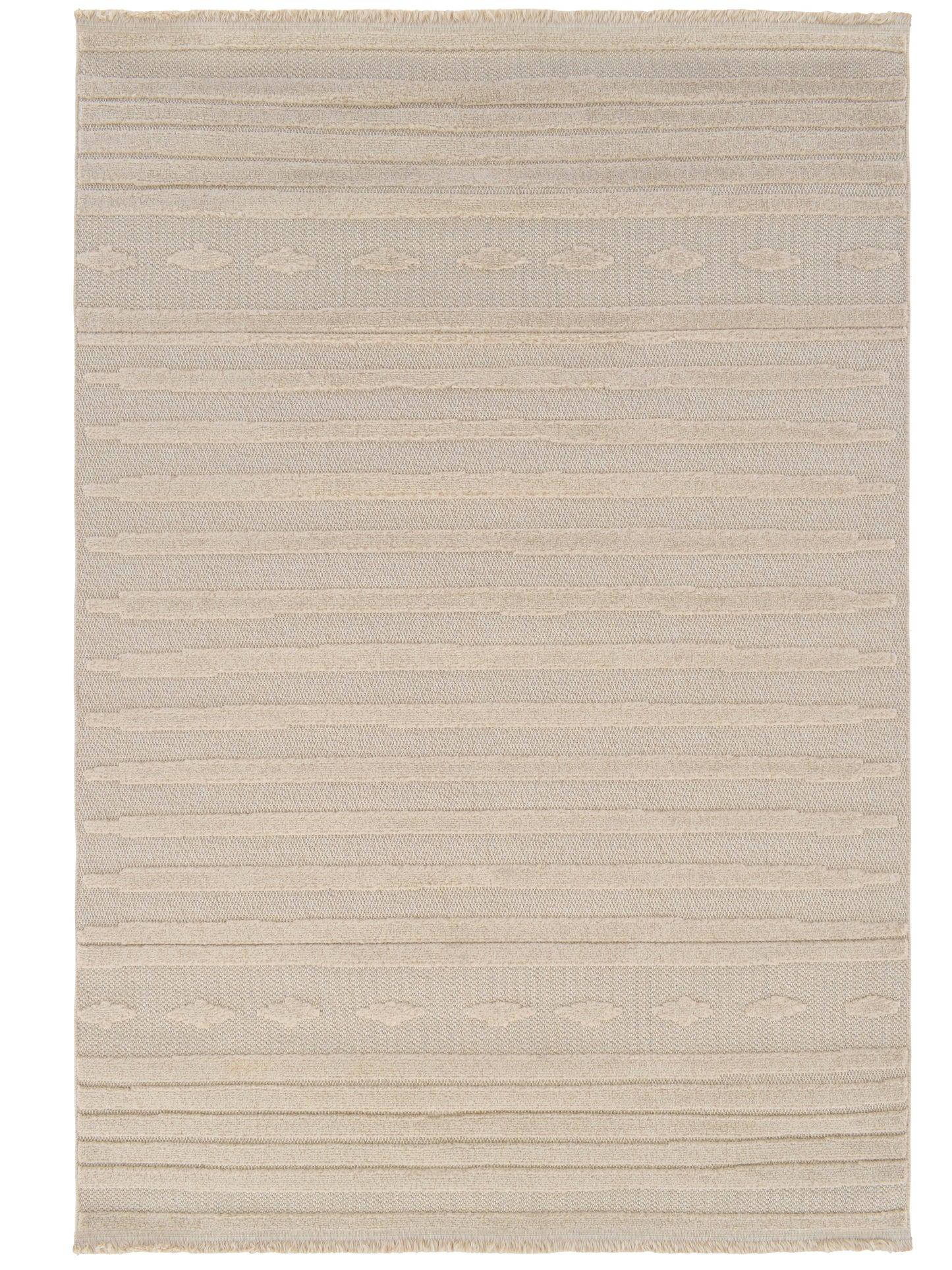 Tappeto stile etnico contemporaneo color crema - VR2020