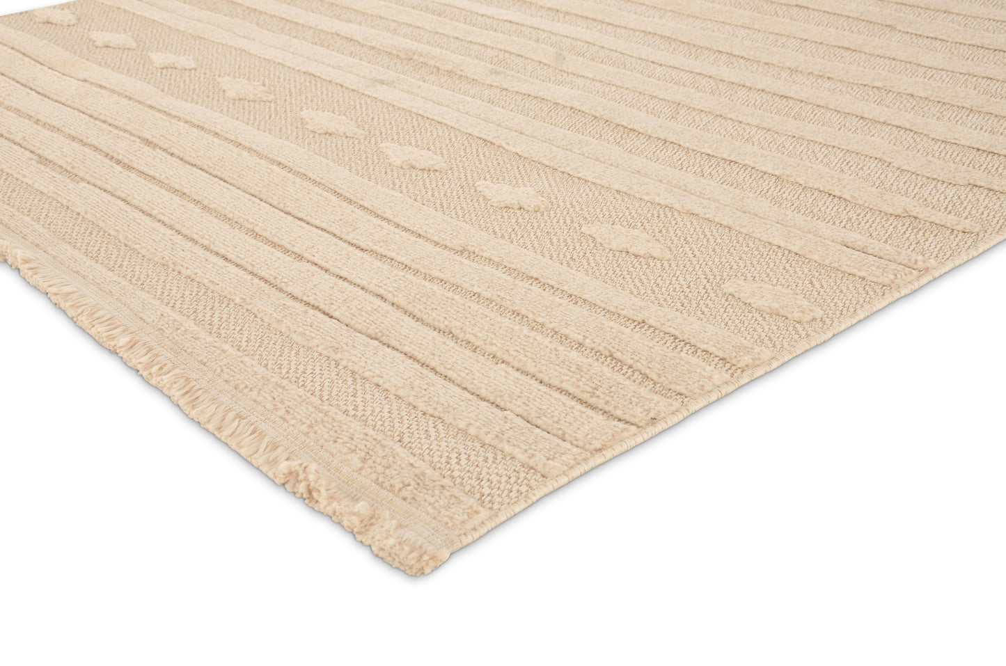 Tappeto stile etnico contemporaneo color crema - VR2020