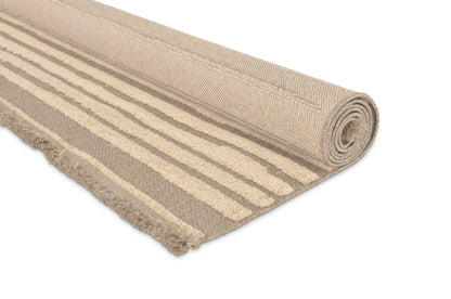 Tappeto stile etnico contemporaneo color grigio crema - VR2021