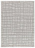 Tappeto salotto soggiorno disegno in rilievo grigio - UN3004